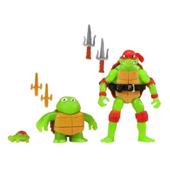 Teenage Mutant Ninja Turtles: Mutant Mayhem Actionfiguren 3er-Pack Raphael Evolution 10 cm - Smalltinytoystore