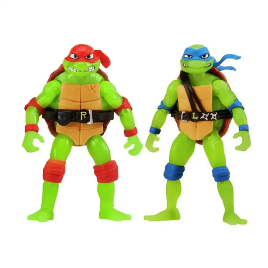 Teenage Mutant Ninja Turtles: Mutant Mayhem Actionfiguren 3er-Pack Raphael Evolution Raphael & Leonardo Assortment (6) - Smalltinytoystore