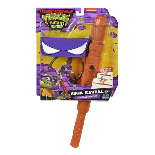 Teenage Mutant Ninja Turtles: Mutant Mayhem Donatello Transforming Bo Staff - Smalltinytoystore
