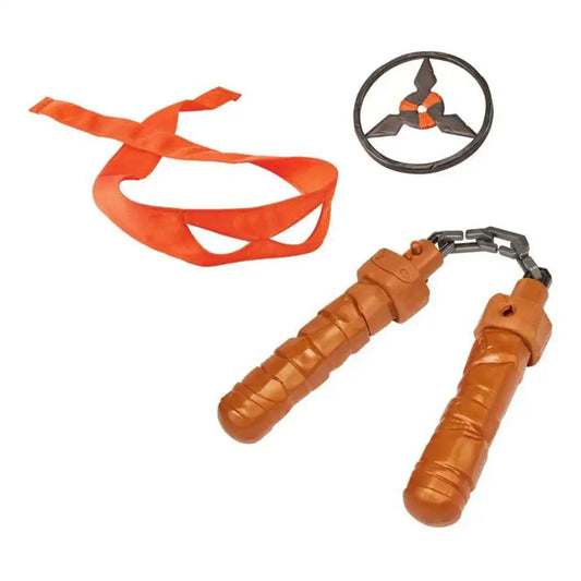 Teenage Mutant Ninja Turtles: Mutant Mayhem Michelangelo Transforming Nunchuk - Smalltinytoystore