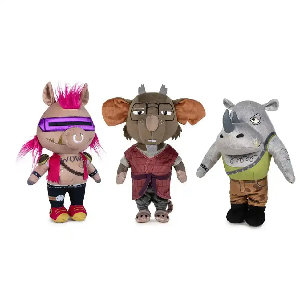 Teenage Mutant Ninja Turtles: Mutant Mayhem Plüschfiguren 28 cm Sortiment (24) - Smalltinytoystore