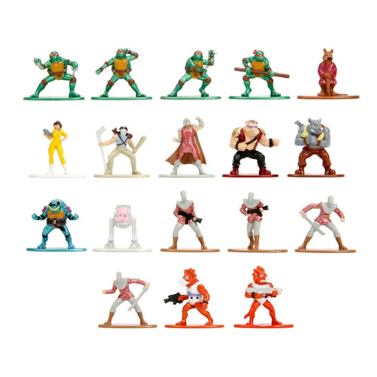 Teenage Mutant Ninja Turtles Nano Metalfigs Diecast Minifiguren 18-er Pack Wave 2 4 cm - Smalltinytoystore