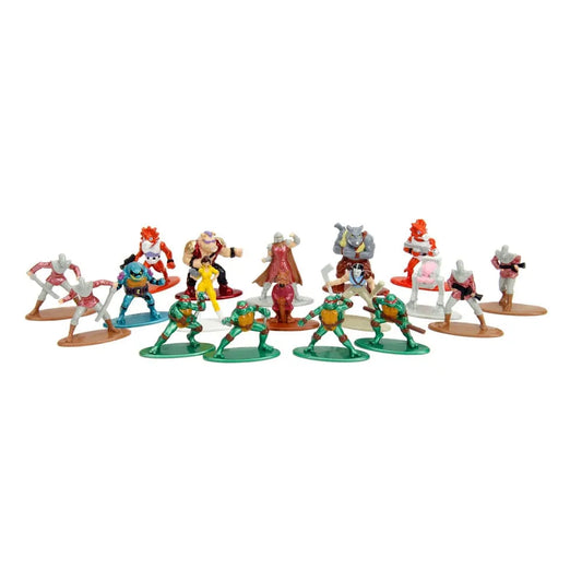 Teenage Mutant Ninja Turtles Nano Metalfigs Diecast Minifiguren 18-er Pack Wave 2 4 cm - Smalltinytoystore