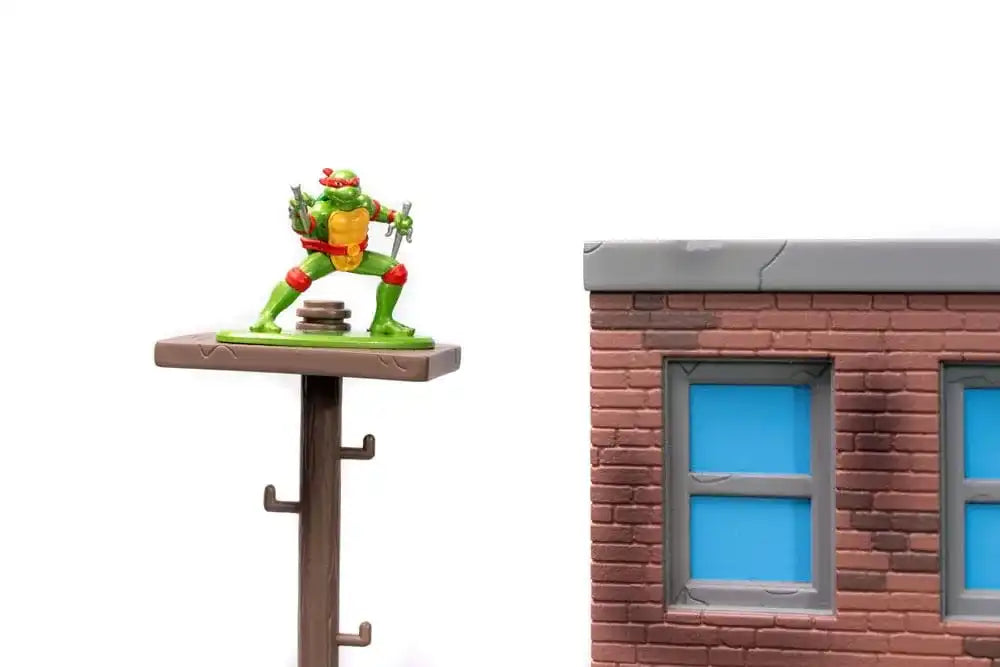 Teenage Mutant Ninja Turtles Nano Metalfigs Nano Scene Diorama - Smalltinytoystore
