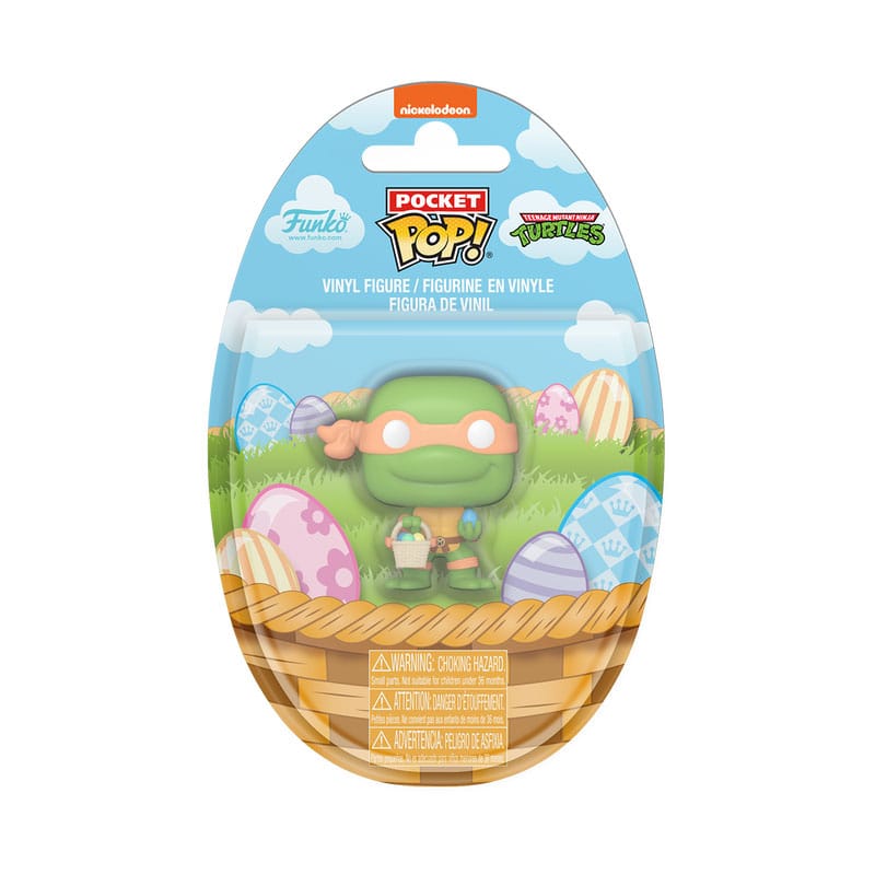 Teenage Mutant Ninja Turtles Pocket POP! Vinyl Figuren Easter Michelangelo 4 cm Display (16) - Smalltinytoystore