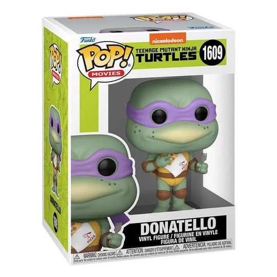 Teenage Mutant Ninja Turtles POP! Movies Vinyl Figur Donatello w/Napkin 9 cm - Smalltinytoystore