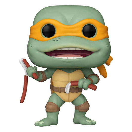 Teenage Mutant Ninja Turtles POP! Movies Vinyl Figur Michelangelo Sausage Link Nunchucks 9 cm - Smalltinytoystore