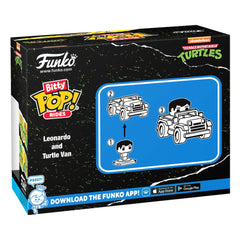 Teenage Mutant Ninja Turtles POP! Rides Vinyl Figur Leonardo w/Van 2,5 cm - Smalltinytoystore