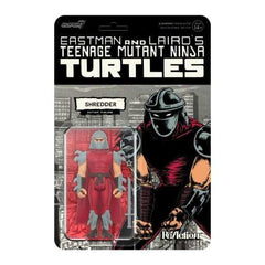 Teenage Mutant Ninja Turtles ReAction Actionfigur Wave 11 Shredder (Comic Color) 10 cm - Smalltinytoystore