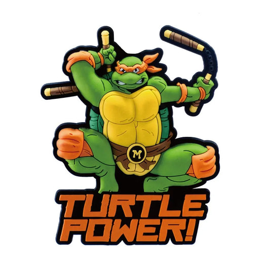 Teenage Mutant Ninja Turtles Soft Touch Magnet Micheangelo - Smalltinytoystore