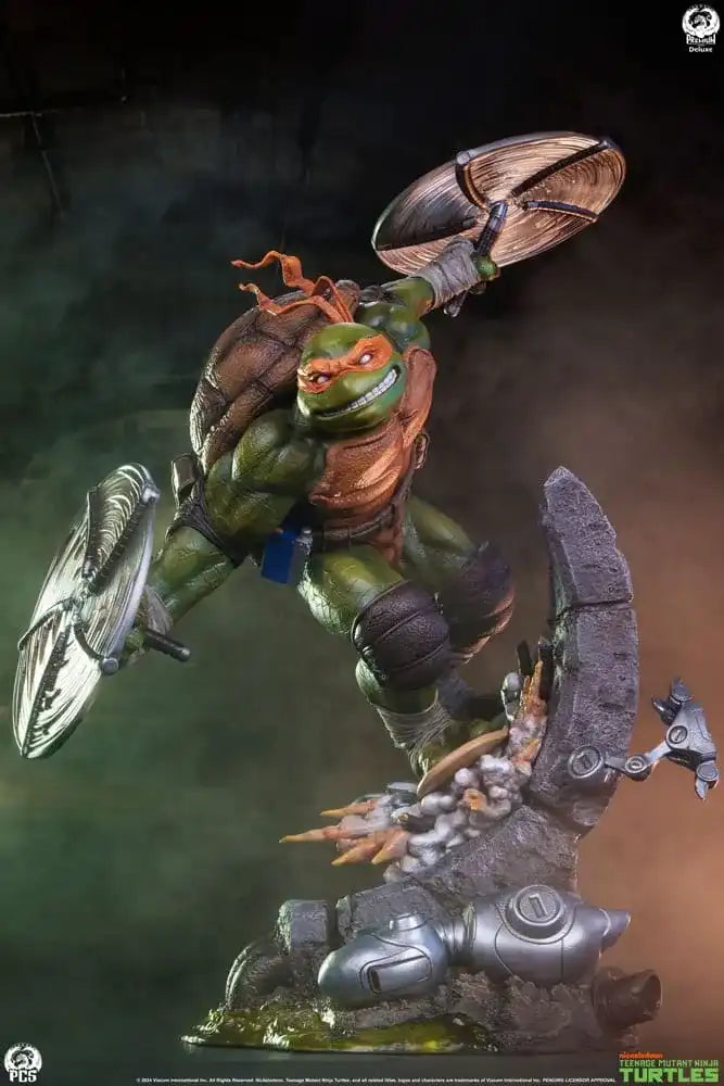 Teenage Mutant Ninja Turtles Statue 1/3 Michelangelo Deluxe Edition 67 cm - Smalltinytoystore