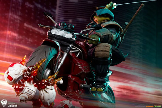 Teenage Mutant Ninja Turtles Statue 1/4 The Last Ronin On Bike 53 cm - Smalltinytoystore