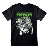 Teenage Mutant Ninja Turtles T-Shirt Freefall Größe M - Smalltinytoystore