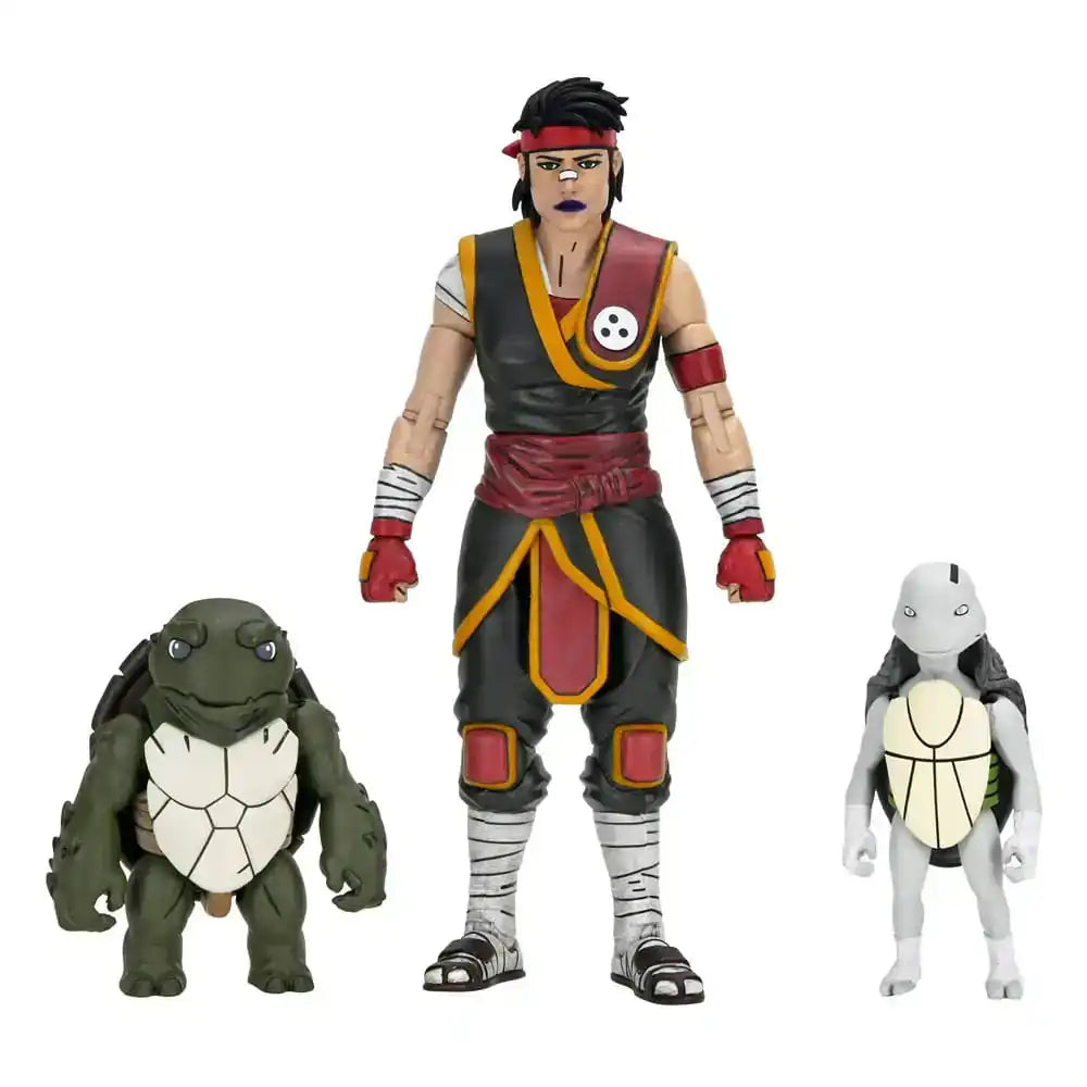Teenage Mutant Ninja Turtles: The Last Ronin Actionfigur Ultimate Casey Marie with Baby Odyn & Uno 17 cm - Smalltinytoystore