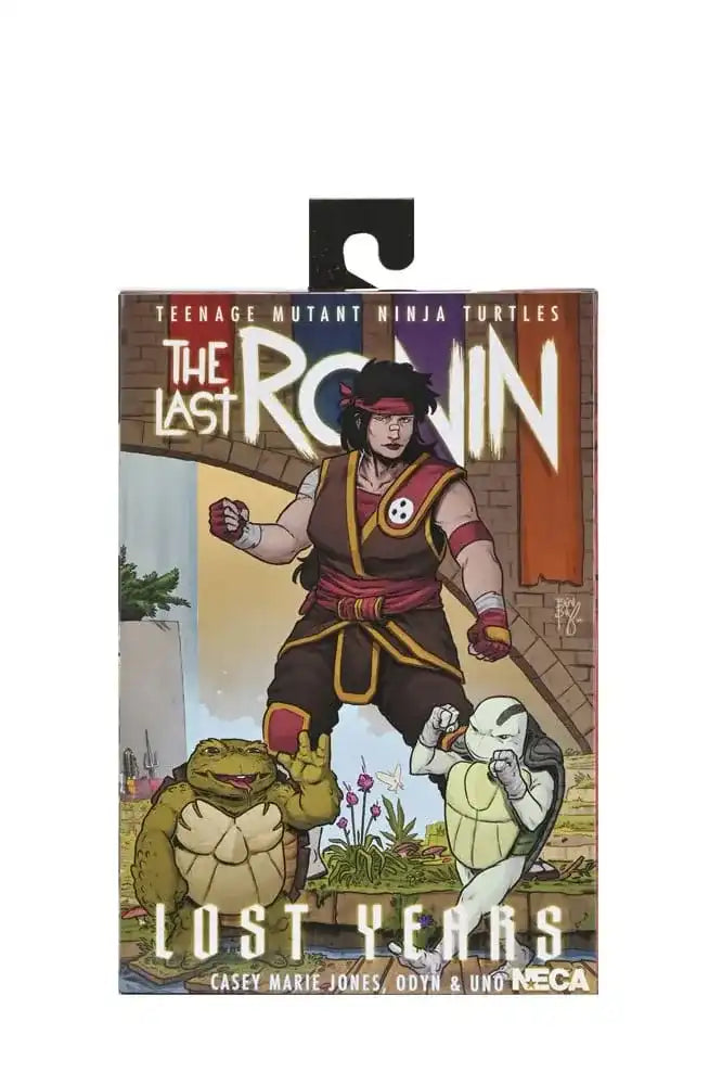Teenage Mutant Ninja Turtles: The Last Ronin Actionfigur Ultimate Casey Marie with Baby Odyn & Uno 17 cm - Smalltinytoystore