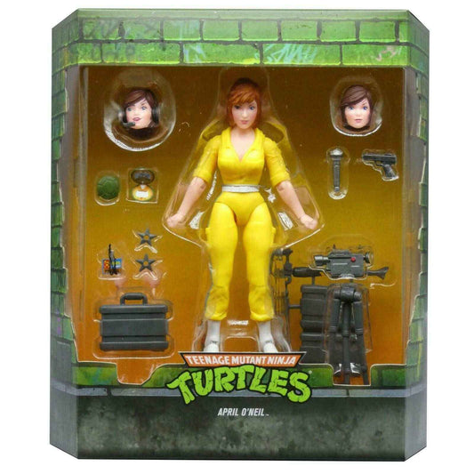 Teenage Mutant Ninja Turtles Ultimates Actionfigur April O'Neil 18 cm - Smalltinytoystore