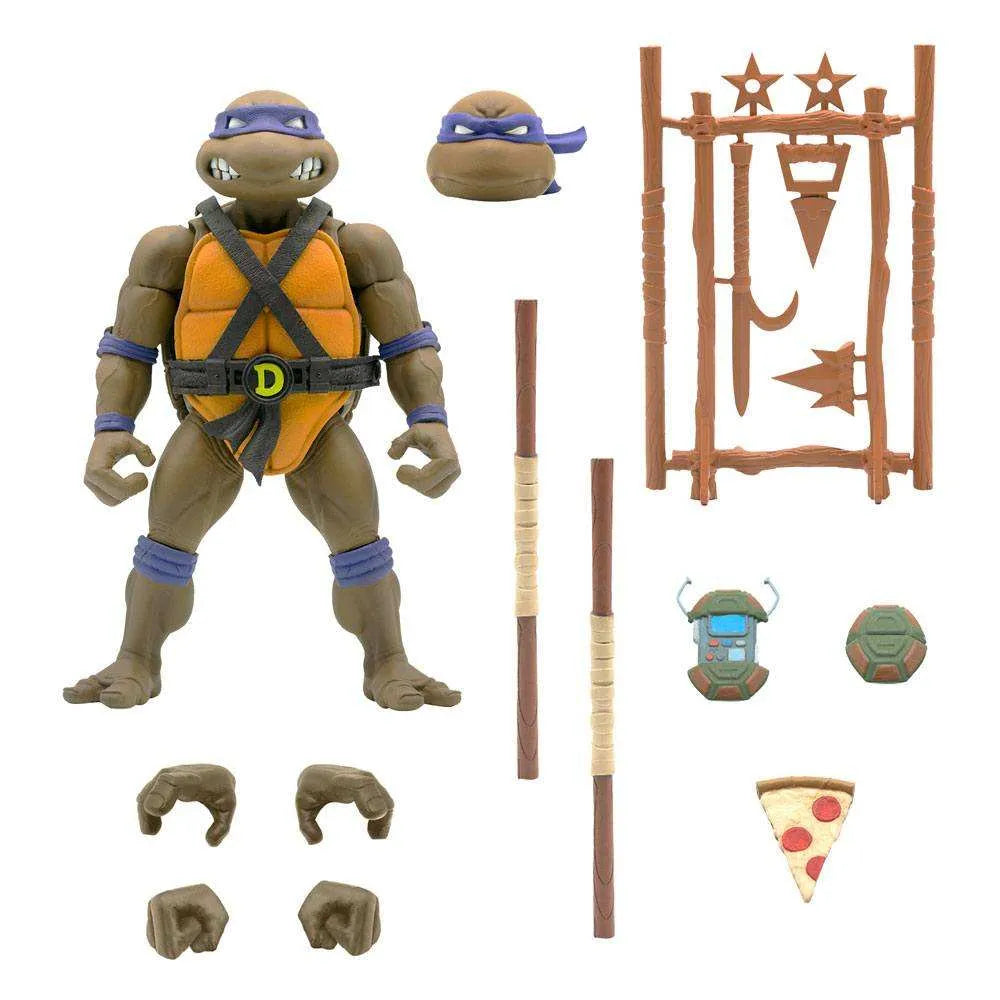 Donatello Teenage Mutant Ninja Turtles Actionfigur 18 cm mit Zubehör bei Smalltinytoystore