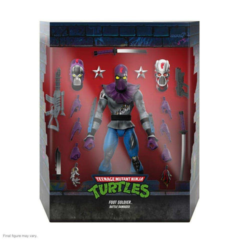 Teenage Mutant Ninja Turtles Ultimates Actionfigur Foot Soldier (Battle Damaged) 18 cm - Smalltinytoystore