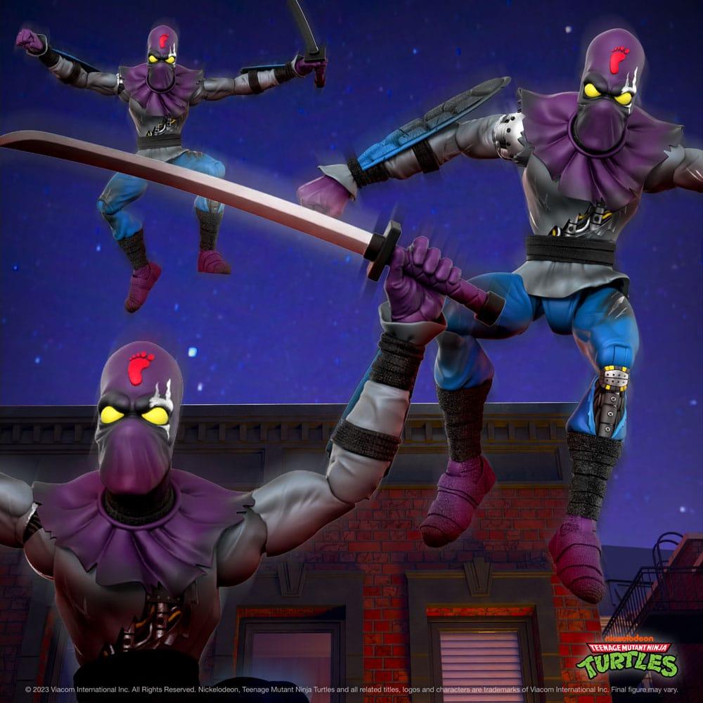 Teenage Mutant Ninja Turtles Ultimates Actionfigur Foot Soldier (Battle Damaged) 18 cm - Smalltinytoystore