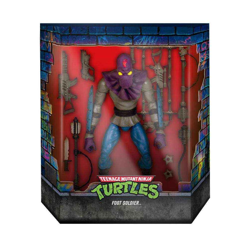 Teenage Mutant Ninja Turtles Ultimates Actionfigur Foot Soldier Version 2 18 cm - Smalltinytoystore