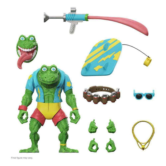 Teenage Mutant Ninja Turtles Ultimates Actionfigur Genghis Frog 18 cm - Smalltinytoystore