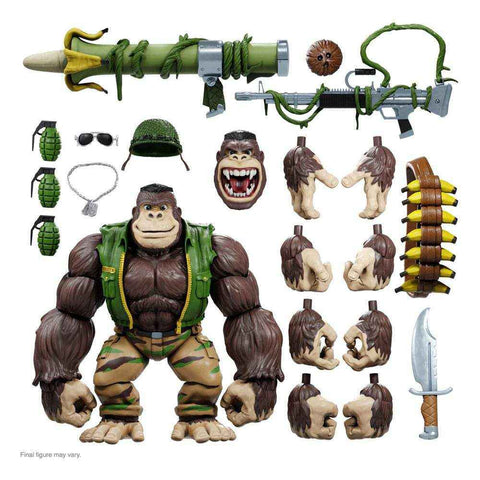 Teenage Mutant Ninja Turtles Ultimates Actionfigur Guerrilla Gorilla 20 cm - Smalltinytoystore