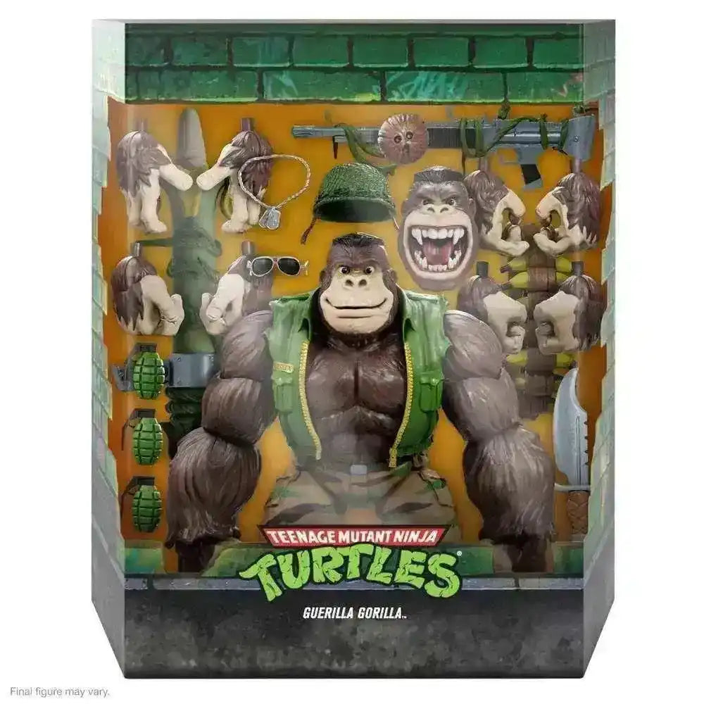 Teenage Mutant Ninja Turtles Ultimates Actionfigur Guerrilla Gorilla im Blistercase bei Smalltinytoystore