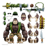 Teenage Mutant Ninja Turtles Ultimates Guerrilla Gorilla Actionfigur mit Zubehör, Smalltinytoystore