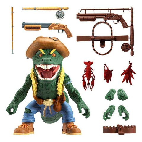 Teenage Mutant Ninja Turtles Ultimates Actionfigur Leatherhead 18 cm - Smalltinytoystore