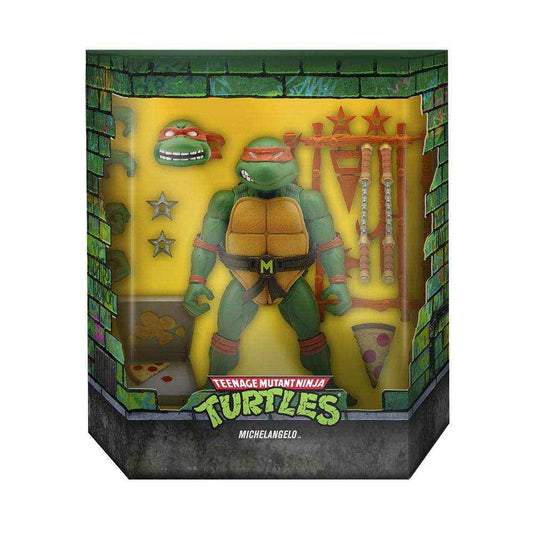 Teenage Mutant Ninja Turtles Ultimates Actionfigur Michaelangelo 18 cm - Smalltinytoystore