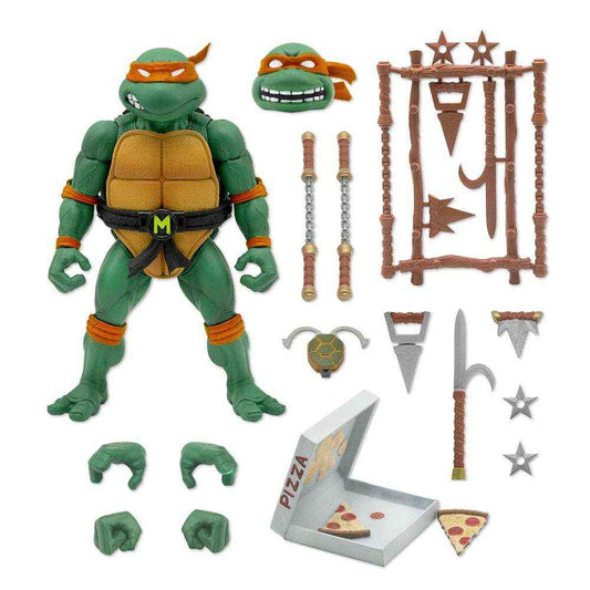 Teenage Mutant Ninja Turtles Ultimates Actionfigur Michaelangelo 18 cm - Smalltinytoystore