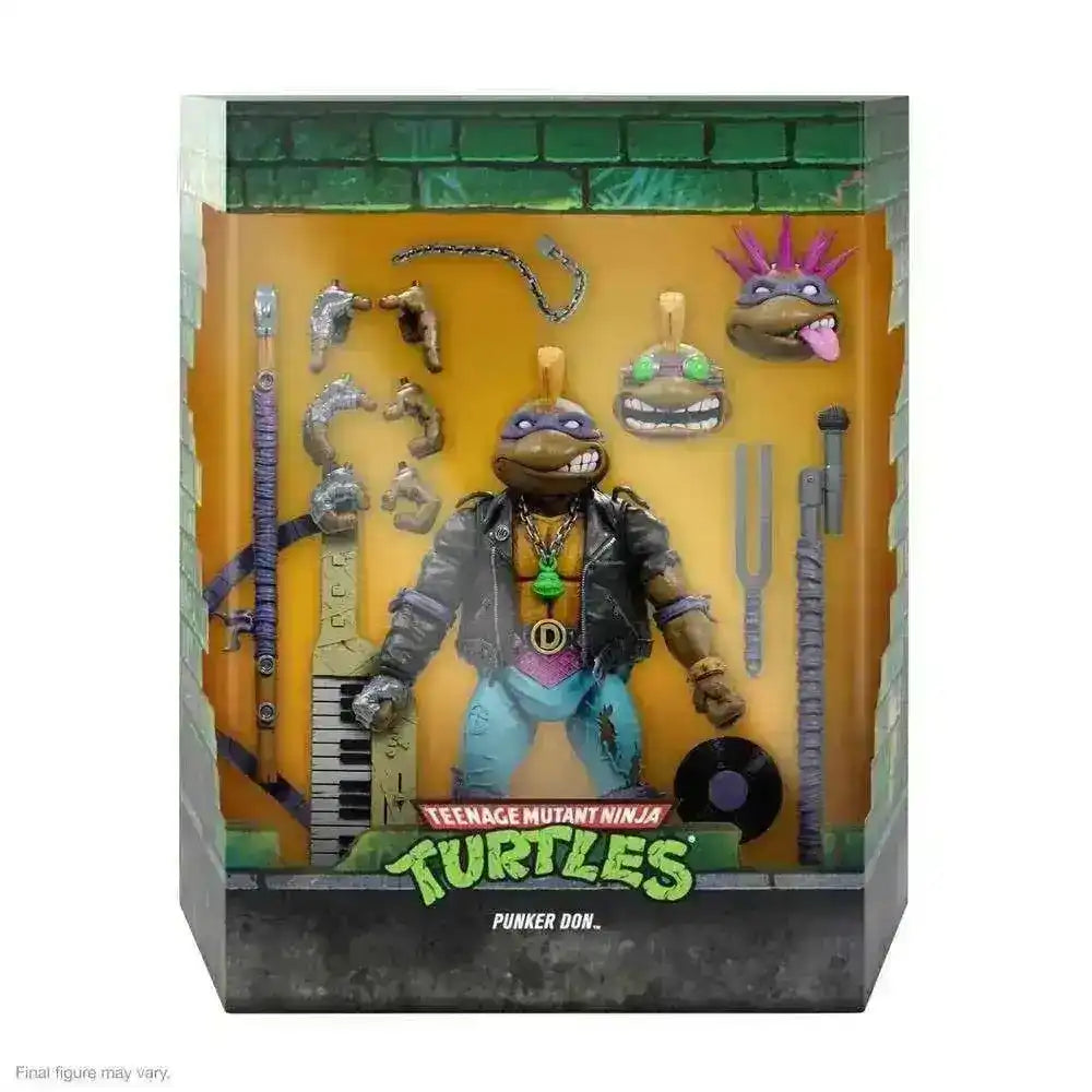 Teenage Mutant Ninja Turtles Ultimates Actionfigur Punker Donatello 18 cm in Box, Smalltinytoystore