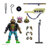 Teenage Mutant Ninja Turtles Ultimates Punker Donatello Actionfigur mit Zubehör, Smalltinytoystore