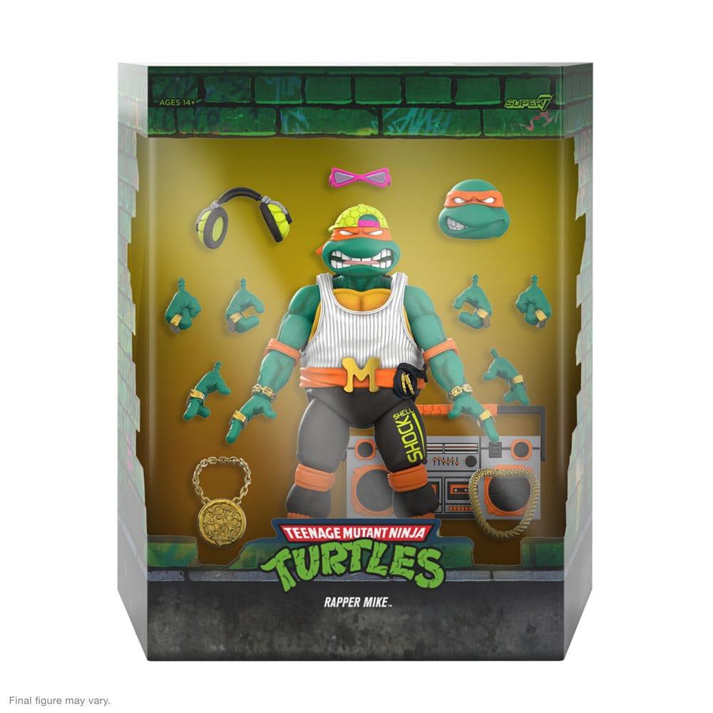 Teenage Mutant Ninja Turtles Ultimates Actionfigur Rappin' Mike 18 cm - Smalltinytoystore