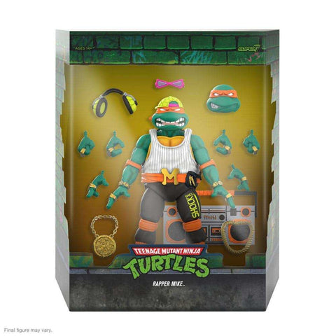 Teenage Mutant Ninja Turtles Ultimates Actionfigur Rappin' Mike 18 cm - Smalltinytoystore