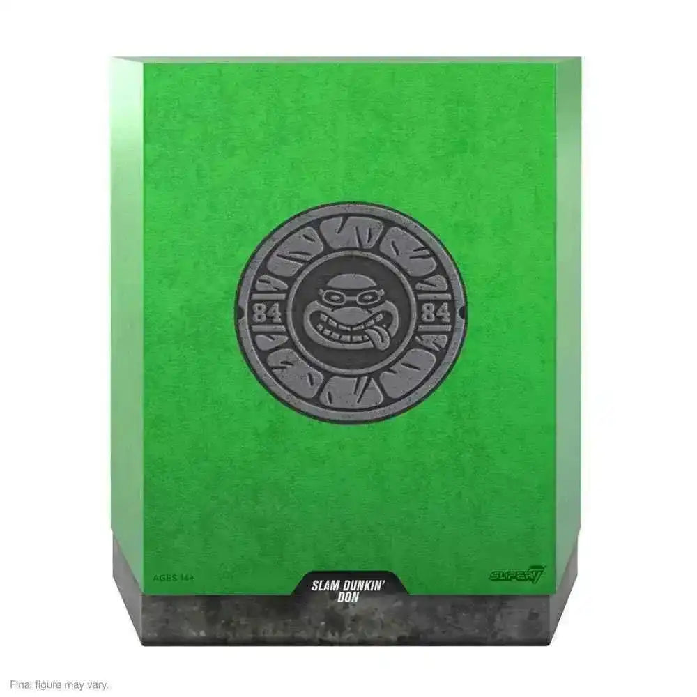 Teenage Mutant Ninja Turtles Ultimates Actionfigur Slam Dunkin' Don 18 cm OHNE BRAUNEN MAILER - Smalltinytoystore