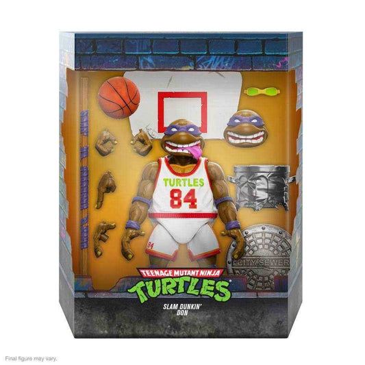 Teenage Mutant Ninja Turtles Ultimates Actionfigur Slam Dunkin' Don 18 cm - Smalltinytoystore