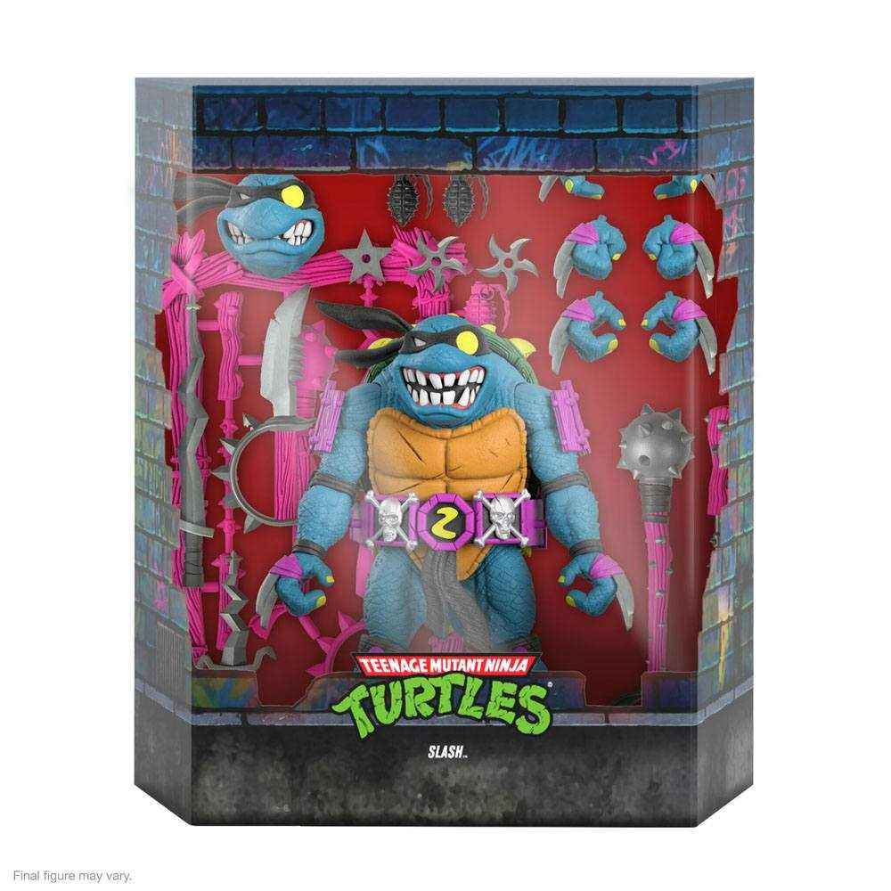 Teenage Mutant Ninja Turtles Ultimates Actionfigur Slash 18 cm - Smalltinytoystore