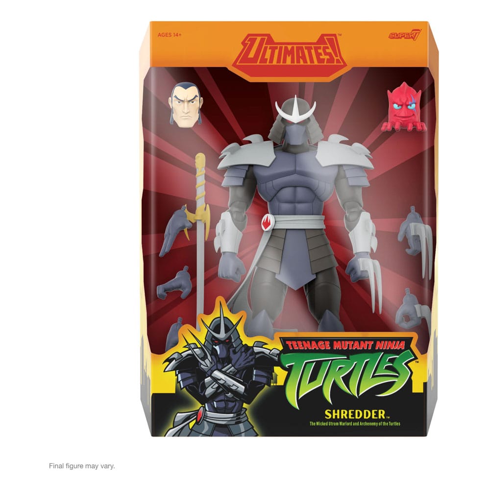 Teenage Mutant Ninja Turtles Ultimates Actionfigur Wave 13 Shredder 18 cm - Smalltinytoystore