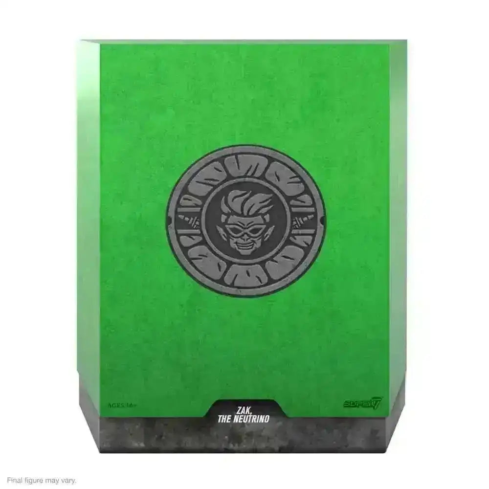 Teenage Mutant Ninja Turtles Ultimates Zak the Neutrino Actionfigur Box, grün, Smalltinytoystore