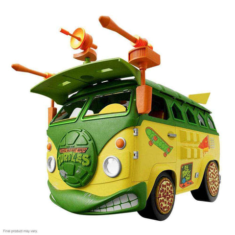 Teenage Mutant Ninja Turtles Ultimates Fahrzeug Party Wagon 51 x 35 cm - Smalltinytoystore