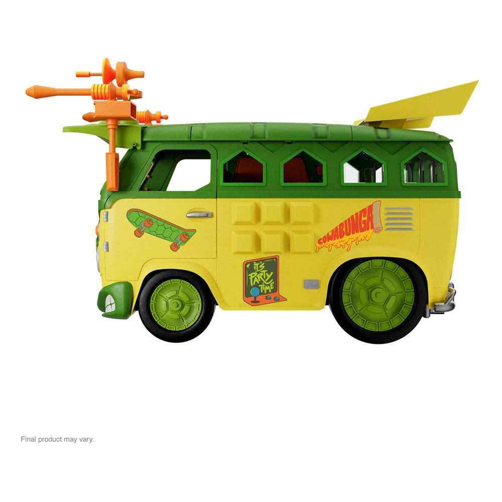 Teenage Mutant Ninja Turtles Ultimates Fahrzeug Party Wagon 51 x 35 cm - Smalltinytoystore