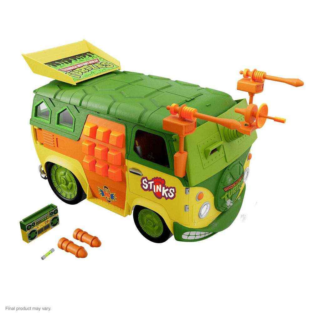 Teenage Mutant Ninja Turtles Ultimates Fahrzeug Party Wagon 51 x 35 cm - Smalltinytoystore