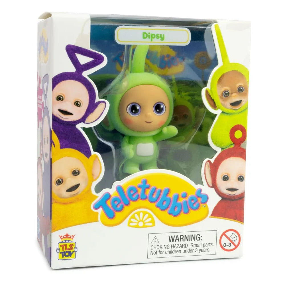Teletubbies Cheebee Minifigur Dipsy Flocked 6 cm - Smalltinytoystore