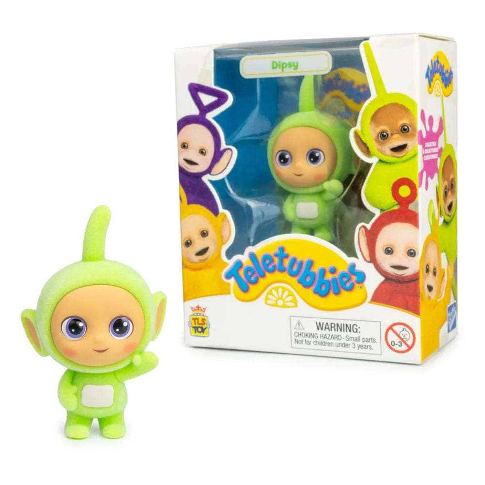 Teletubbies Cheebee Minifigur Dipsy Flocked 6 cm - Smalltinytoystore
