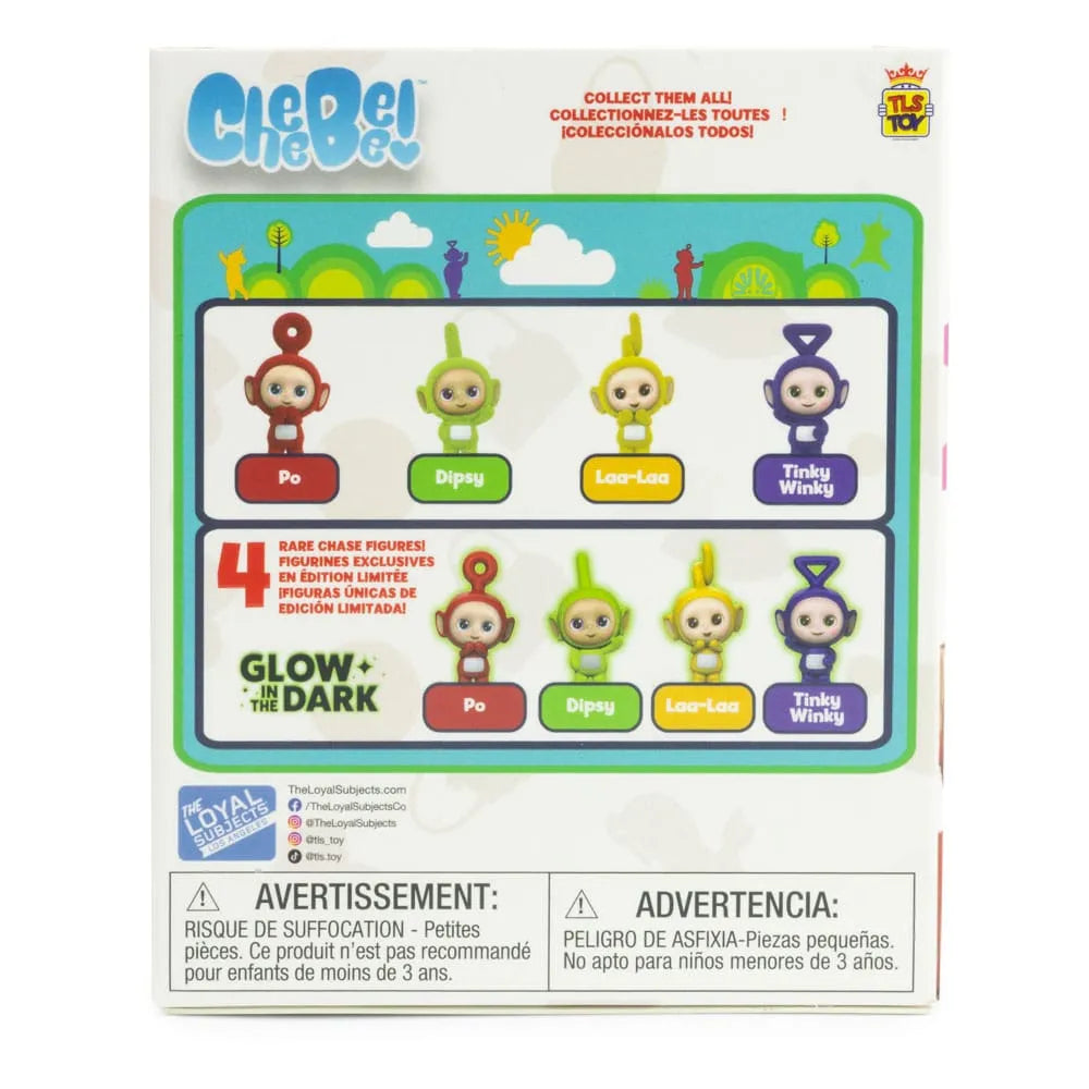 Teletubbies Cheebee Minifiguren Teletubbies Flocked 6 cm Sortiment (12) - Smalltinytoystore