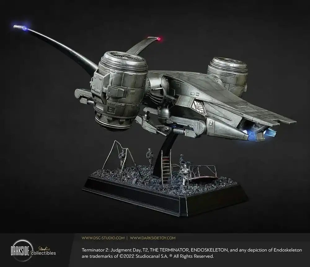 Terminator 2 Judgment Day Replik Aerial Hunter Killer 30th Anniversary Edition 60 cm - Smalltinytoystore