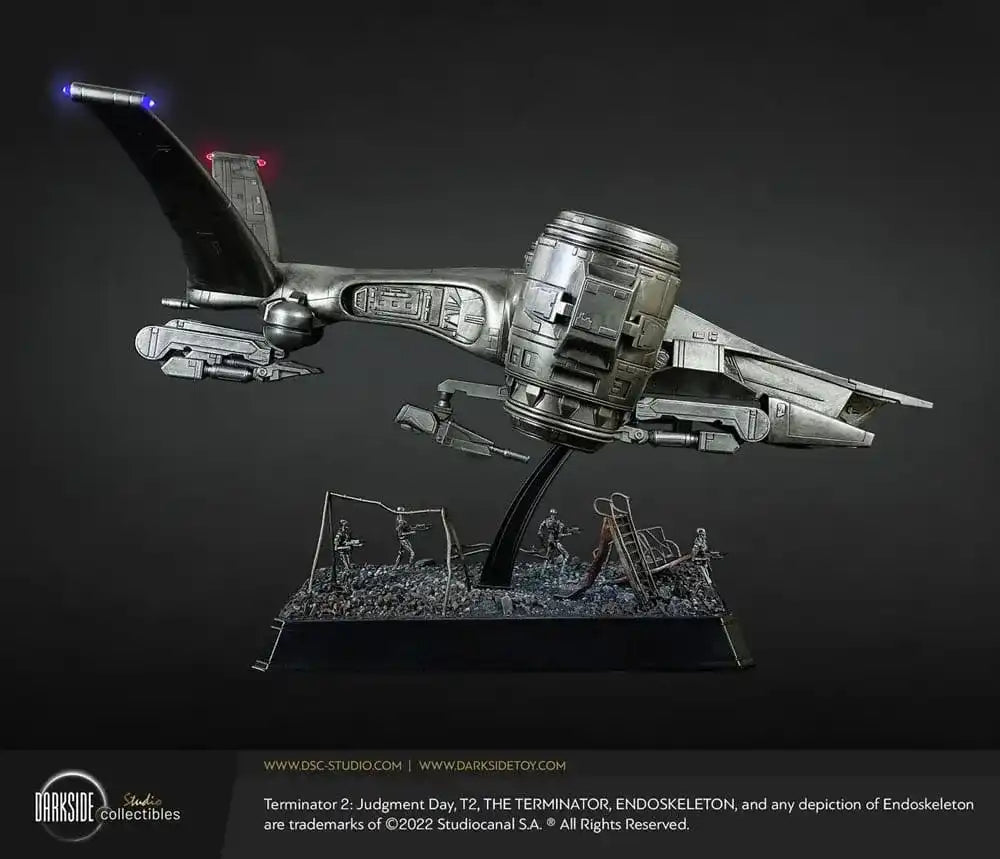 Terminator 2 Judgment Day Replik Aerial Hunter Killer 30th Anniversary Edition 60 cm - Smalltinytoystore
