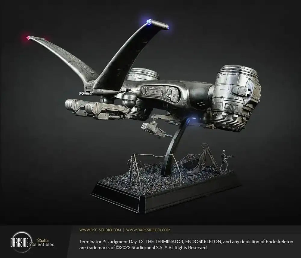Terminator 2 Judgment Day Replik Aerial Hunter Killer 30th Anniversary Edition 60 cm - Smalltinytoystore