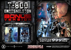 Terminator 2 Museum Masterline Series Statue 1/3 Judgment Day T800 Endoskeleton Deluxe Bonus Version 74 cm - Smalltinytoystore
